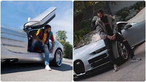 Karim Benzema shows off new  KSh 370m Bugatti Chiron he recently acquired