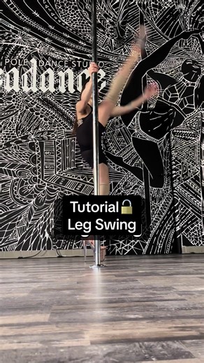 Leg swing tutorial!🦵Make sure you save this & try it!🙌👯‍♀️ This trick looks so effective! It is pretty versatile as you can use it in exotic flow, exotic hard and maybe even old school style. I performed it once on Exotic battle and the crowd loved it!🥰😱 🚨Make sure you warm up and strech your hamstrings and hip flexors properly before trying this out!🚨 💁‍♀️My personal tips: start with boots, it's much easier😃 and be careful if you have a very slippery floor! How do you like this trick?�
