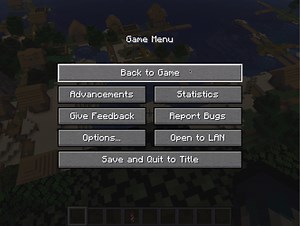 Minecraft infinity village on 1.20 amplified