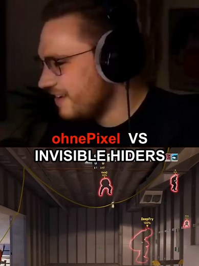 OhnePixel vs 50 Invisible Hiders in CS2 Gameplay