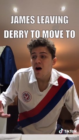 James Contemplates Moving from Derry with Insightful Thoughts
