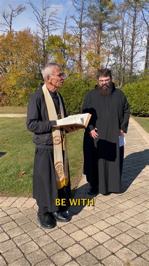 Every year on the Feast of All Souls, we visit our deceased brethren for a special liturgy honoring their lives lived for Christ. This is a special look into that liturgy including the sprinkling of Holy Water on their graves and the litany of saints. | Marmion Abbey