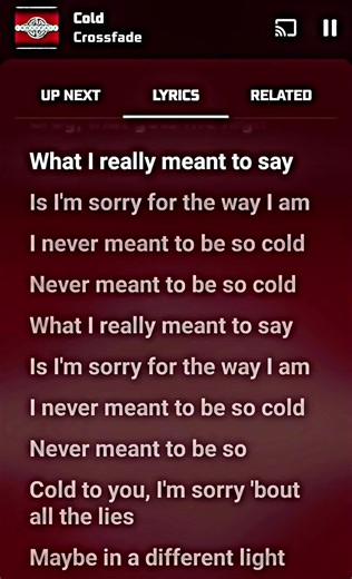 Crossfade - Cold: A Deep Dive into the Lyrics