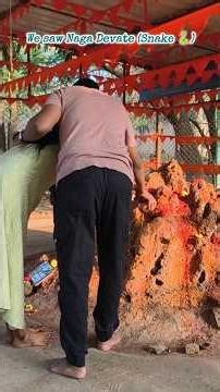 ನಾಗರ ಹಾವಿನ ದರ್ಶನ I Saw snake 🐍 during Hutta Puja! Steps in description 👇