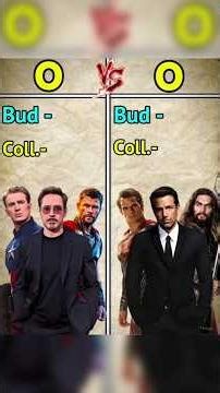 Marvels movies 🆚 Dc movies top 10 comperison #marvelsmovies#dcmovies