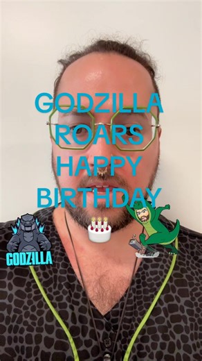 Godzilla roars Happy 39th!!! To me too!! #godzilla #happybirthday #hbd #newme #fyp @Godzilla x Kong @東宝映画情報【公式】