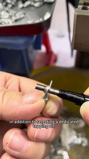 The Secret to 20% Longer Tap Life in Stainless Steel! 🔩