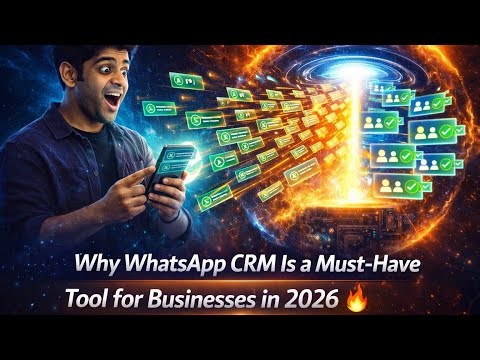 Why WhatsApp CRM Is a Must-Have Tool for Businesses in 2026 🔥