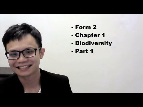 - Form 2- Chapter 1- Biodiversity - Part 1