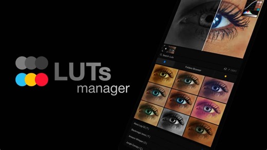 AE/PR插件：实时批量LUT管理和预览工具Win/Mac LUTs Manager Real-Time Bulk LUT Previewer