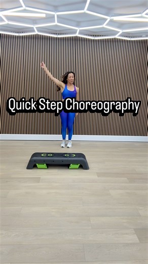‼️SAVE this choreography! I know Step classes are thin on the ground around the world these days but a Step workout and choreography is such an AWESOME workout, so much fun to teach and to do. Why not do a Step Warm up in your body con classes this week for a change? Choreography 2 x Kick Overs 2 x chases down the step 2 x tap dance Repeater layer on a shuffle Let me know if you are stepping this week? Music is Cardio Energy 22 from Pure Energy Or join me for the next 90’s STEP MASTERCLASS 15th 