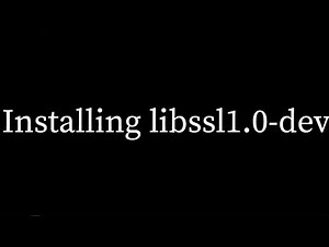 Libssl1.0-dev | Install On Linux | Raspberry Pi And More