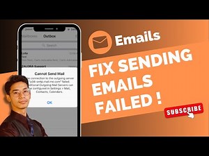 How to Fix Sending Email Failed !