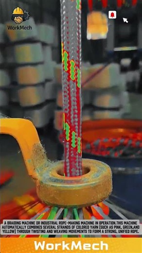 Modern Rope Making Technology: Automatic & Efficient #workmech #machine