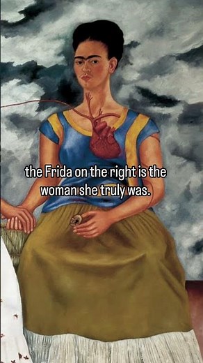 “The Two Fridas” by Frida Kahlo