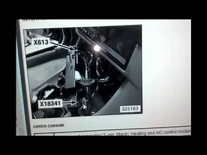 BMW 5 Series E39 Heater and Air Conditioning Control Panel Power Supply