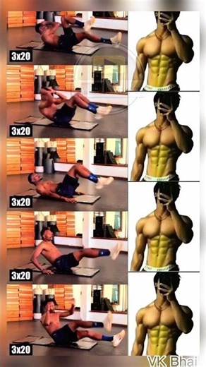 “10 Minute Killer Abs Workout 🔥 Get 6 Pack at Home (No Equipment)”#motivation #shortsfeed #viral