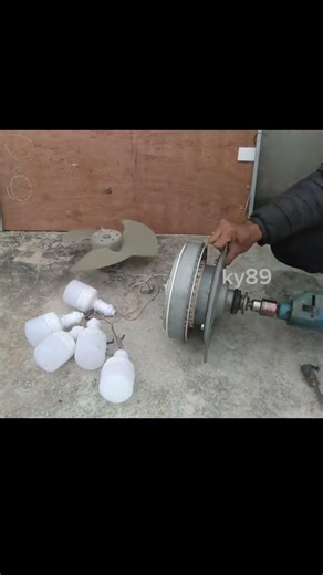 generator powered by washing machine motor #generator