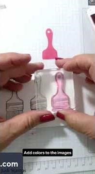 Paintbrush Easel Card Idea