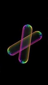 Hypnotic Glass Light Loop ✨ Mesmerizing Rainbow Bubble Animation (Relaxing Visual)