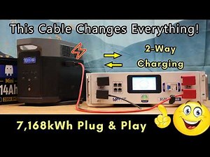 Expand your Ecoflow Power Station - 2-Way Charging