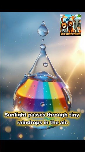 How Is a Rainbow Made? 🌦️☀️ | Fun Science for Kids#KidsKnowledge#Rainbow#WhyRainbow#KidsLearning