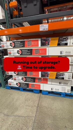 COSTCO DEALS on Instagram: "💥 Maximize your storage game with the Gorilla Rack Industrial Shelving (77” x 24” x 72”)! 💪 Each shelf holds up to 2,000 lbs (evenly distributed) 🏋️‍♂️, featuring welded end frames, interlocking wire decks & easy no-tool assembly 🔧 Perfect for a garage, shop, or warehouse 🏠🛠️. Expandable to grow with your storage needs! 🙌 👉Tap on the link in our bio or stories to buy now on Costco.com 🛠️🏠 #GarageOrganization #ShopStorage #HeavyDutyShelving #costcodeals #cost