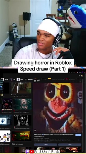 Like for part 2 😭😭 #roblox #art #drawing #horror #clip | Roblox