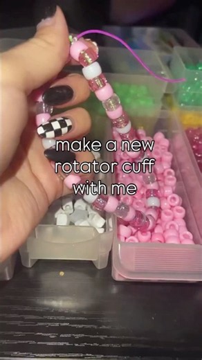 make a new kandi rotator cuff with me! #kandi