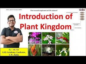 Introduction of Plant Kingdom | Classification, Features & Examples By AK Sir #lt #tgt #pgt