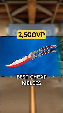 Best CHEAP Melee Skins #valorant