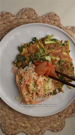 Crispy Kimchi Pancake Recipe 🍲