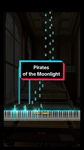 Pirates of the Moonlight Hard Piano Tutorial