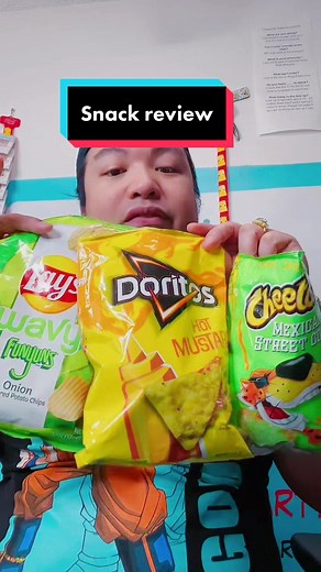 7-Eleven Snack Attack: Lays Wavy Funyun, Doritos Hot Mustard, Cheetos Mexican Street Corn