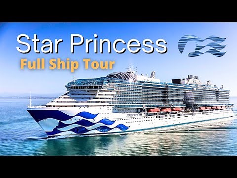 Star Princess Full Tour & Review 2025 (Princess Cruises Largest Cruise Ship)