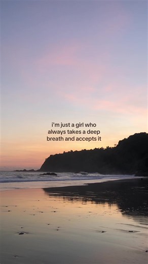 I'm Just a Girl Who Always Takes a Deep Breath and Accepts It - Meaning & Uses