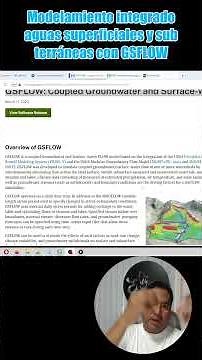 ¿Quieres conocer un excelente software para modelado integrado de aguas superficiales y subterráneas