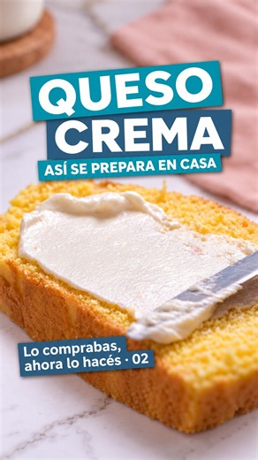Queso crema casero: así se prepara en casa