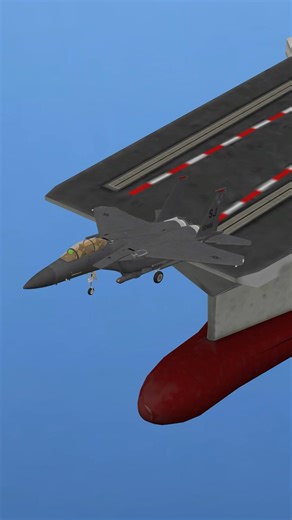 How Jets Launch From Carriers #shorts