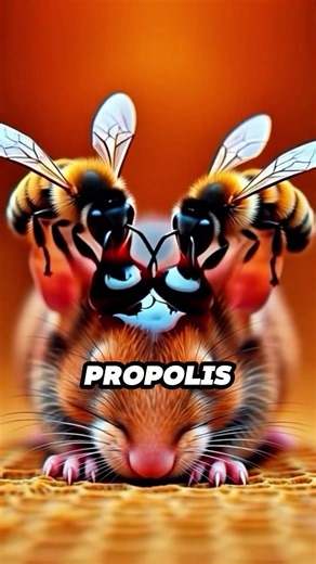 A Mouse Invades a Beehive… Big Mistake