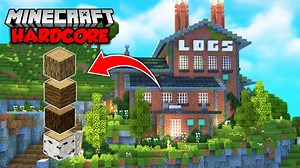 我在极限生存模式打造了终极木材工厂 - BlueNerd