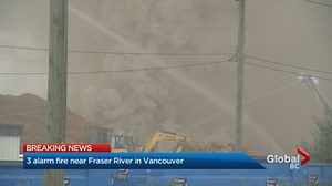 Vancouver fire crews work to combat early morning blaze