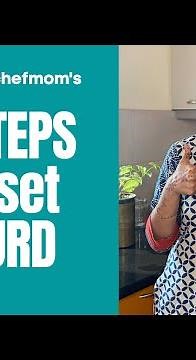 5 Simple Steps To Set Curd At Home | How to set curd | Masterchefmom