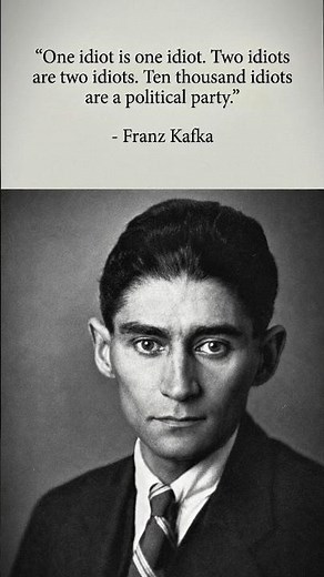 100 years later and Kafka is still right #truth #wisdom #mindset #shorts