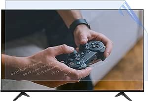 65 Inch Anti Glare TV Film,Anti Blue Light Anti Scratch Film Anti Glare TV Screen Protector 65 Inch TV Anti Glare