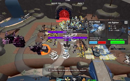 【Roblox / TDS】Hardcore通关全过程 (极限难度）硬核模式 无bug全视角