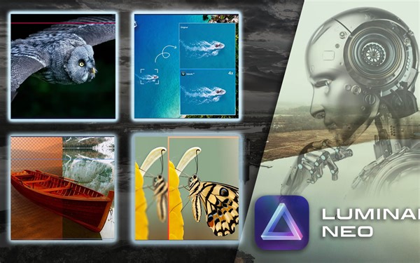 如虎添翼——Luminar NEO AI修图最新扩展包 （景深合成，智能抠图，超级分辨率，智能去抖动）