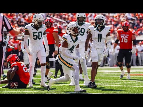 Baylor Football: Highlights at Oklahoma State | September 27, 2025