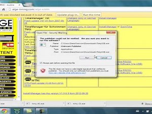 Alge Timy Firmware Update
