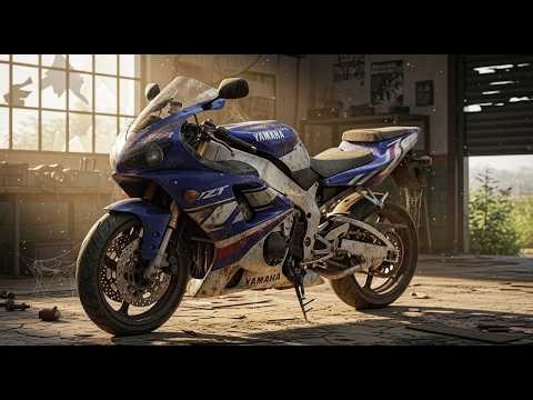 Abandoned 1998 Yamaha R1 Rebuild | Dust to Showroom New | ASMR Restoration